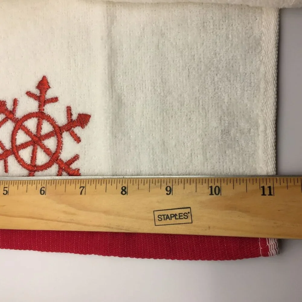 Christmas Conservatory Set 2 Mini Hand Towels 11x17